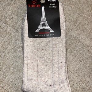 Men's Casual Cream Socks